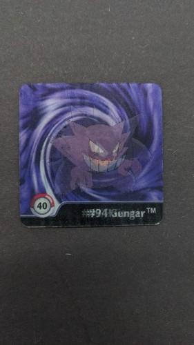 Pokemon 1999 Action Flipz Series 1 Gastly Gengar Haunter #40 - Picture 11 of 12