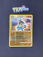 Pokémon TCG Lucario Diamond and Pearl 6/130  Reverse Holo Rare MP.