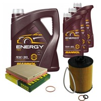 Mann Inspektionspaket 8L Mannol Energy 5W-30 FüR BMW E64 650I E63 E60 550I 540I