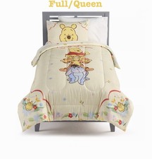 Disney Winnie the Pooh Eeyore Full/Queen Kids Bedding Set, 3pc Comforter