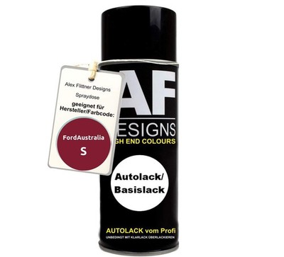 Für FordAustralia S Federation Red Metallic Spraydose Basislack Sprühdose 400ml