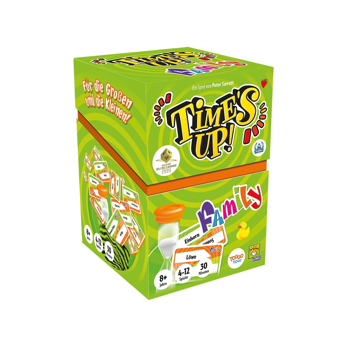 Time's Up! Family - NEU & OVP - Kartenspiel für Partys und Familienabende
