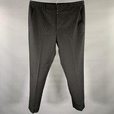 MAISON MARGIELA Size 36 Black Wool Dress Pants