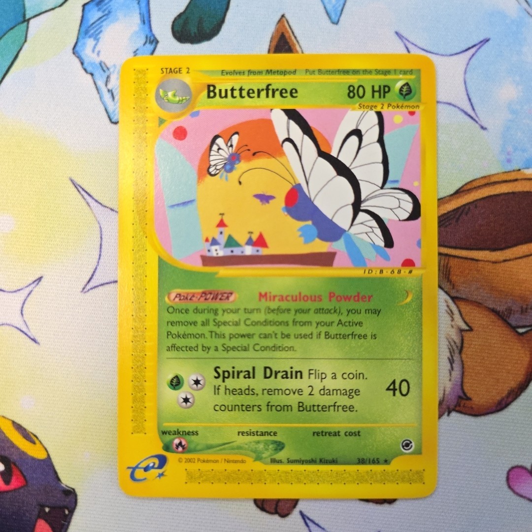 Butterfree 38/165 Rare Expedition Base Set Pokemon NM