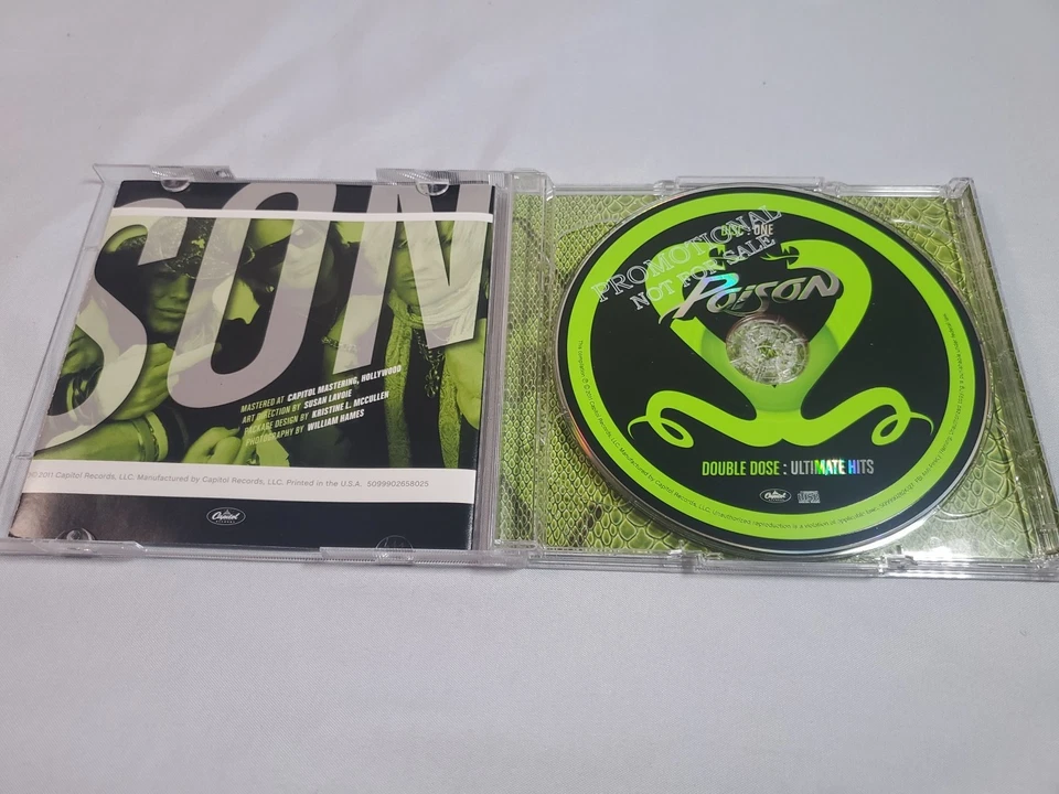 Poison Double Dose Ultimate Hits 2 CDs 25 Year Anniversary  - Image 2 of 4