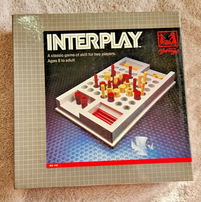Interplay Board Game 1983 - Shoptaugh Games Used Complete