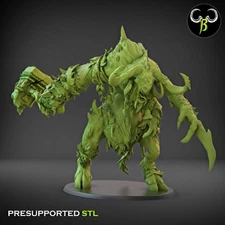 1 Herd Behemot, Fallen Beasts, 3D Printed ClayBeastCreation