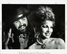 1987 Press Photo Samy and Lupita Ferrer of the "Les Violins" dance troupe