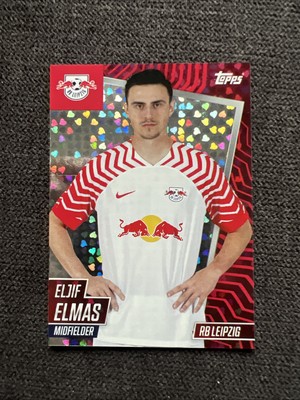 Topps RB Leipzig 2023-24 Team Set Eljif Elmas Holo Insert On Parallel
