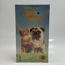 Vintage The Adventures Of Milo And Otis VHS 1989 Columbia Tristar Family Movie N
