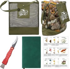 Seajan 18 Pcs Mushroom Foraging Kit with Hunt...
