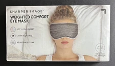 Sharper Image weighted Comfort Eye Mask NEW
