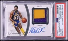 Magic Johnson 2019 Panini Flawless Patch Auto /25 PSA 10 Autograph