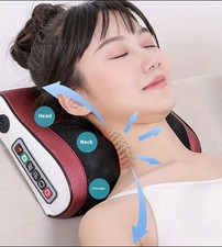 Electric Massager Neck Lumbar Support Shoulders Leg Multifunctional Acupressure