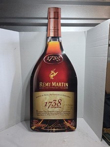 36 inch Metal Sign Remy Martin Fine Champagne Cognac Bottle Shaped Bar Decor