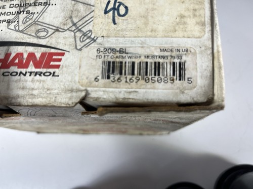 Prothane Front Control Arm Bushings W/ Shells Set 1979-93 Mustang 6-209-BL New - Picture 2 of 2