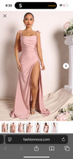 Fasion Nova Mauve Under the Stars Maxi Dress