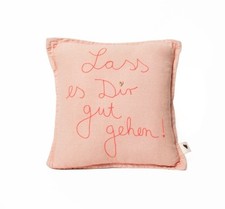 Mini Kissen "Lass es Dir gut gehen"