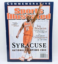 2003 Sports Illustrated Syracuse National Champions Commemorative Issue & Letter
