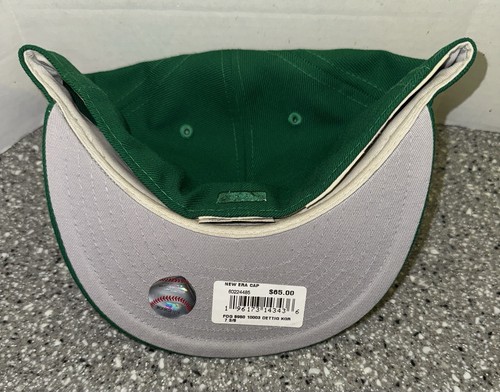 NEW ERA FOG Fear of God 59FIFTY green fitted Hat club 7 3/8 limited New - Picture 3 of 4