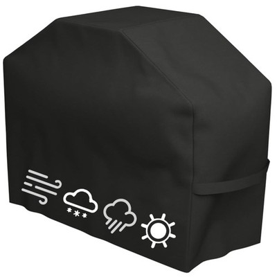 Grillabdeckung wetterfest winddicht UV-Beständig 145x61x117cm Grill Abdeckplane