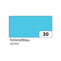 folia Tonpapier, 130 G/M², 50 X 70 Cm, Himmelblau (25 Bogen)