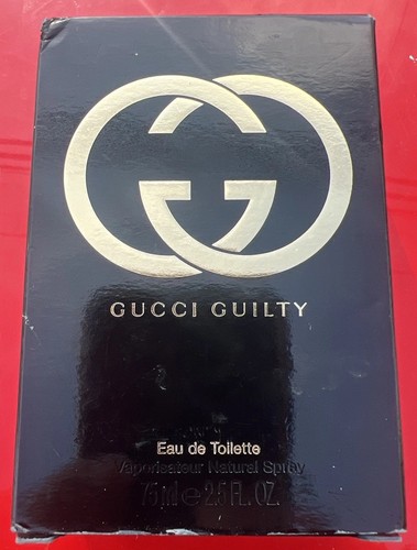 Gucci Guilty Eau De Toilette Spray For Women 75ml / 2.5 Oz Discontinued - Picture 1 of 6