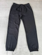 American Giant Classic Sweatpants Mens Small Black Fleece Jogger 120 USA NWOT