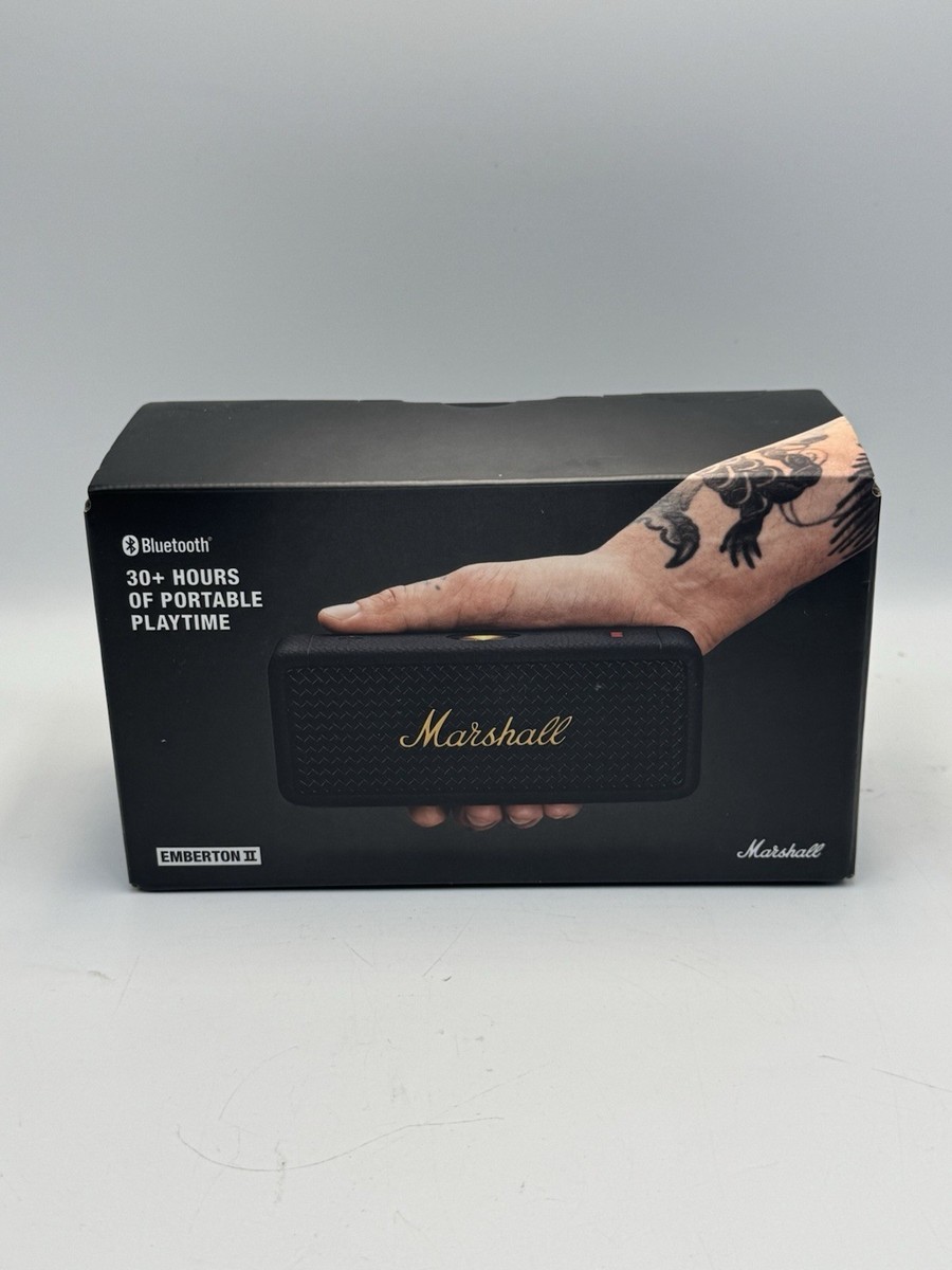 【美品】正規品　marshall EMBERTON II Emberton II outdoor speaker offers powerful sound for