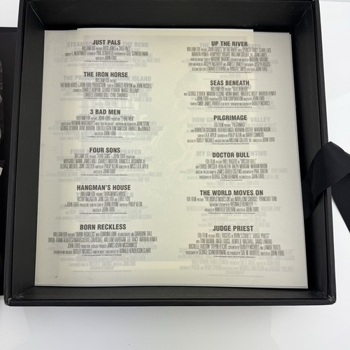 Ford At Fox 21 DVD Box Set Collection 24 John Ford Movies, Book & Inserts RARE - Foto 10 di 14