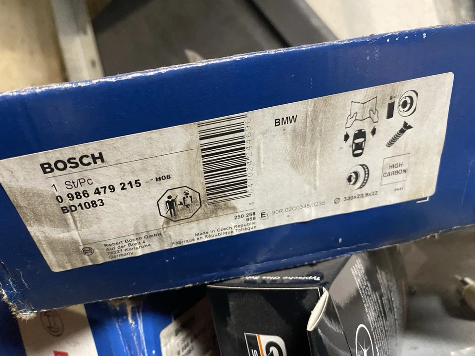 BOSCH Bremsscheibe 0 986 479 215 Ø330mm VORN BMW ! 2STK ! - Bild 3 von 3