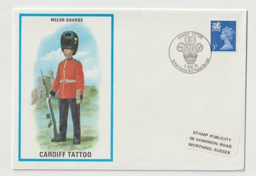 3/8/1973 UK GB Cover - Welsh Guards - Cardiff Tattoo