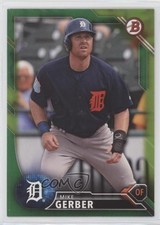 2016 Bowman Draft Top Prospects Green 22/99 Mike Gerber #BD-197 e4e