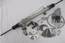 New Mustang Ii 2 Power Steering Rack Pinion Kit W Tie Rods Pump Bracket Hoses New Mustang Ii 2 Power Steering Rack Pinion Kit W Tie Rods Pump Bracket Hoses