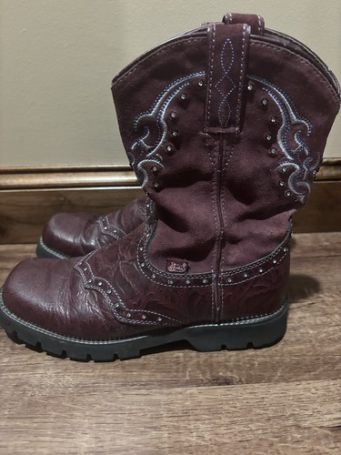 Justin Gypsy Boots L8033 Nieten Damen 9.5b - Bild 4 von 5