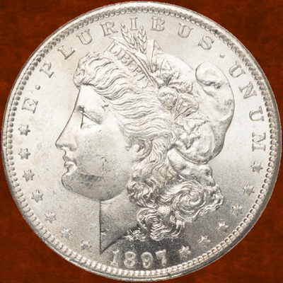 #ad #ad 1897 S Morgan Silver Dollar Lustrous Coin $61.99