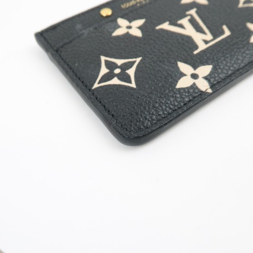 Auth Louis Vuitton Bicolor Monogram Empreinte Porte Carte Simple Card Case F/S - Picture 3 of 8
