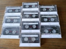 10 x SONY HF 90  Audio Kassette Cassette MC Tape