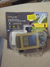 Orbit B-Hyve XD Bluetooth    4-Outlet Hose Watering Timer Faucet 24634 Works 