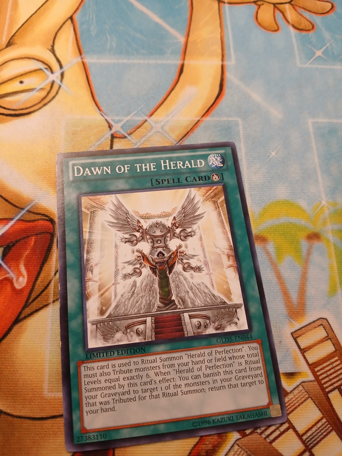 Dawn of the Herald GLD5-EN044 YuGiOh Gold Series: Haunted Mine trading card — raw and PSA graded price guide