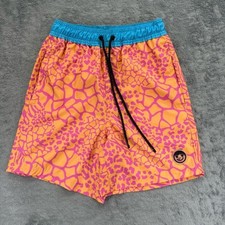 NEFF Men s Daily Animal Hot Tub Board Shorts Unlined Bright Vibrant