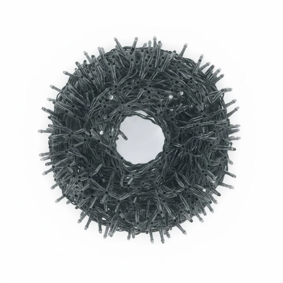 Catena Luminosa LED 25m 8 Modalità Risparmio Energetico 500 luci di natale color