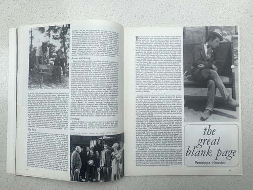 Sight And Sound Magazine Spring 1968 Jean Renoir Buster Keaton Andre Bazin - Picture 4 of 10