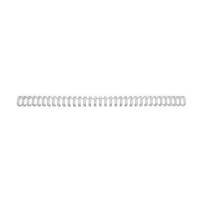 GBC A5 WireBind Spines 3:1 8mm 24Loop Silber 100 Stück (4400028)