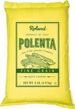 Roland Foods Fine Grain Yellow Polenta, 80 Ounce (Pack of 1),