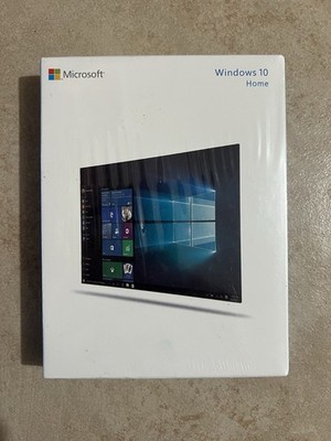 New Microsoft Windows 10 home 32/64-Bit Retail Box USB Drive Sealed