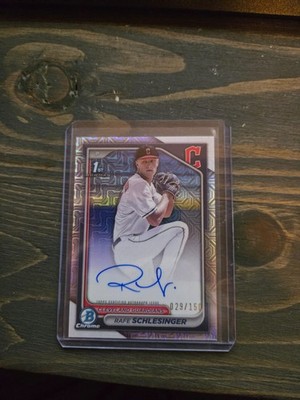 2024 Bowman Draft - Chrome Prospect Autographs Rafe Schlesinger /150 #CPA-RSC