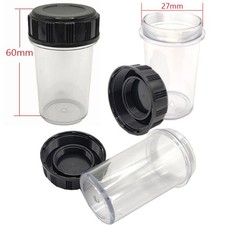 185 195 Biological Microscope Objective Lens Plastic Box 45/60mm RMS Thread 5PCS
