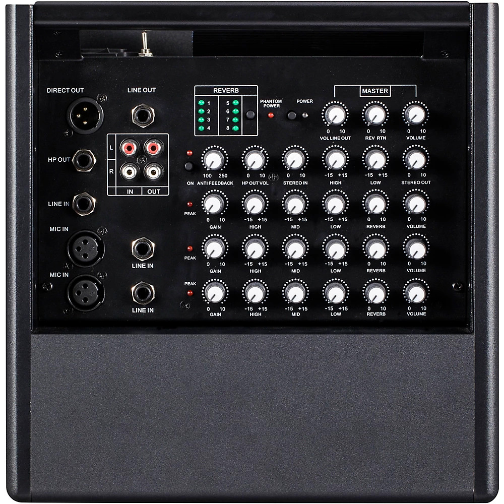 Prodipe 6 140W 1x6.5 Acoustic Guitar and Instrument Amplifier Black Refurbished