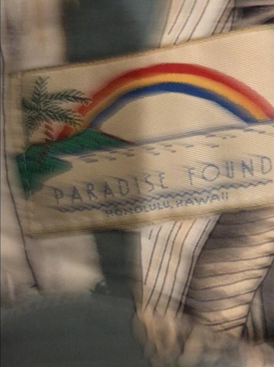 Paradise Found Hawaiian Corvette Car All-Over Print Button Up Men's XL